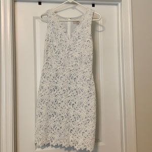 White lace dress